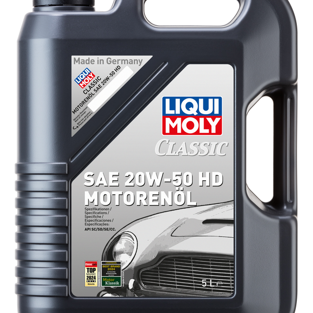 LIQUI MOLY Classic engine oil SAE 20W-50 HD 5L