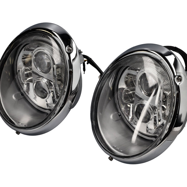 LED headlights – clear glass LHD for Porsche 911 / 964