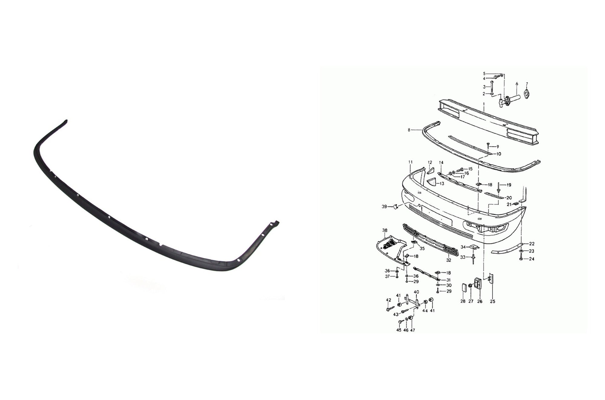Front Bumper 964