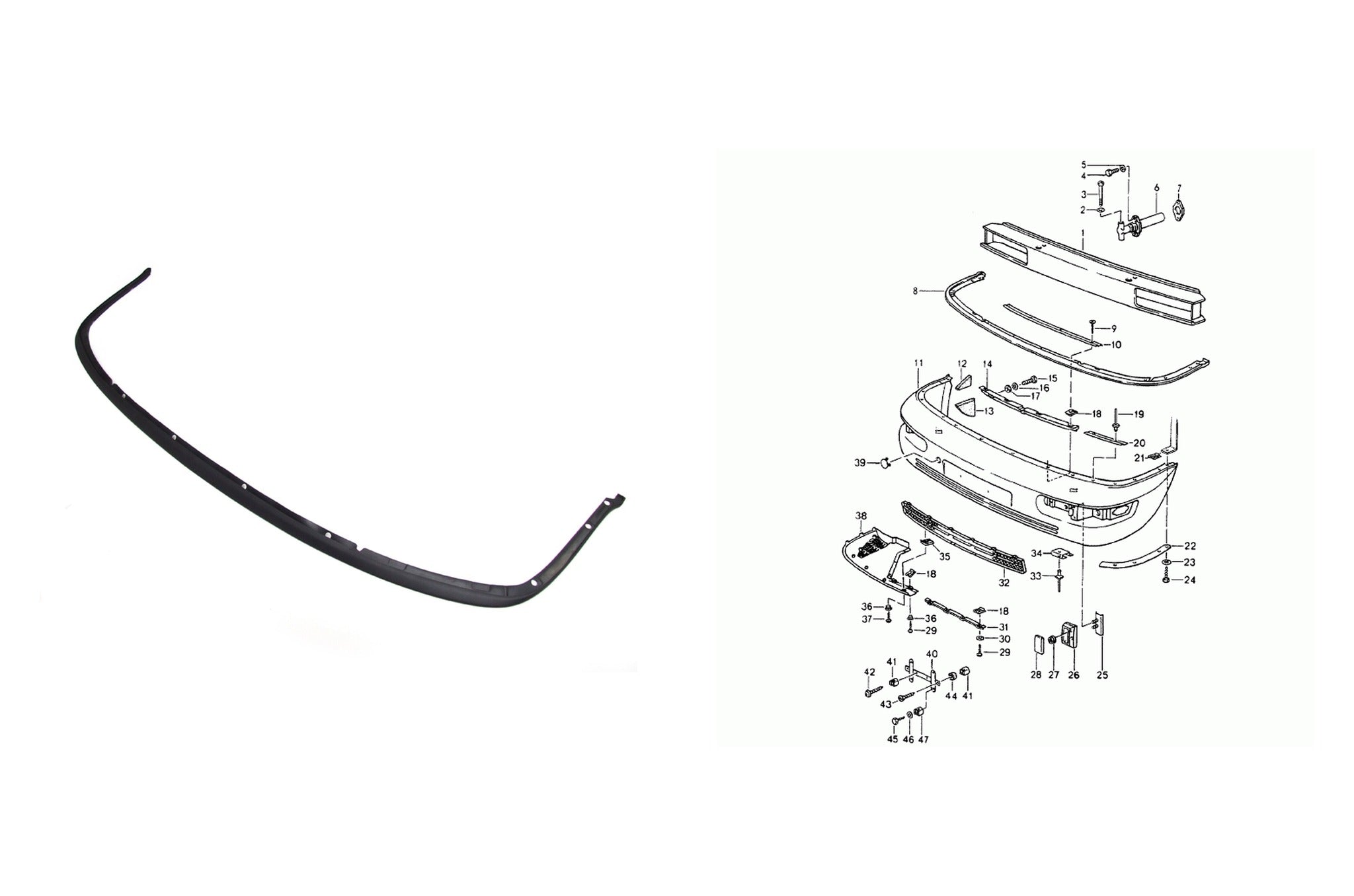 Front Bumper 964