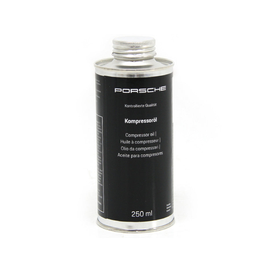 A/C compressor oil 250ml. Porsche 95B.2 Macan / 9YA Cayenne / 971 Panamera / Boxster Spyder / Cayman GT4 Porsche 992 – Genuine Part