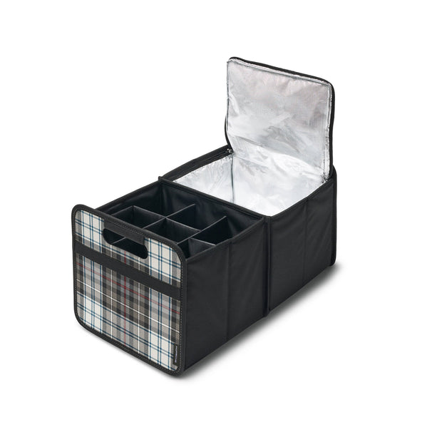 Faltbare Gepäckraumbox mit Einsätzen Heritage Design Turbo 50 Tartan | Porsche Originalteil