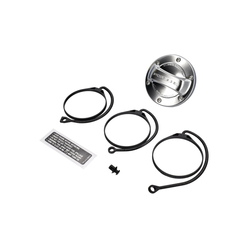 Fuel Filler Cap. Aluminum Look – Porsche Boxster/Cayman
