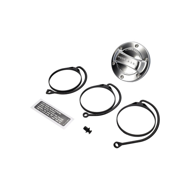 Fuel Filler Cap. Aluminum Look – Porsche Boxster/Cayman