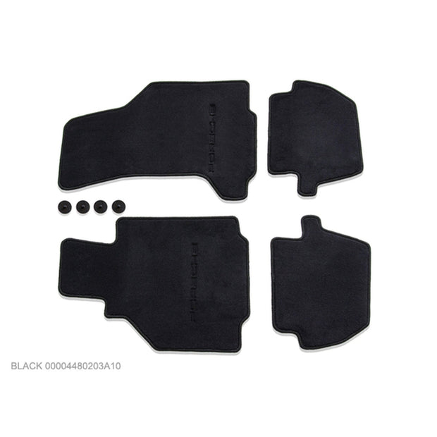 Floor Mat Set. Porsche 996 LHD vehicles (with Bose system) (Porsche Genuine)