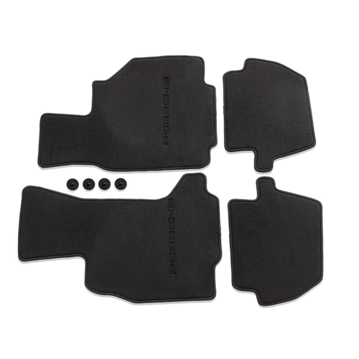 Floor Mat Set. Porsche 996 (with Bose system) RHD – Right-hand drive (Porsche Original)