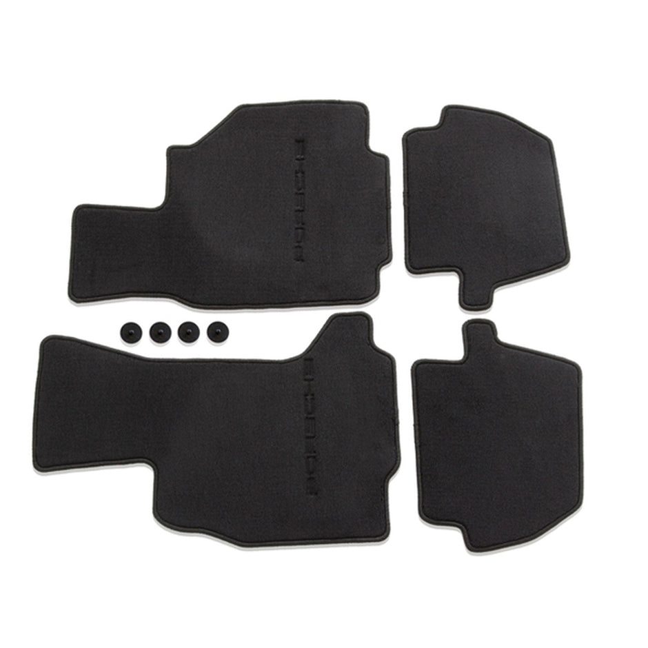 Floor Mat Set. Porsche 996 (with Bose system) RHD – Right-hand drive (Porsche Original)