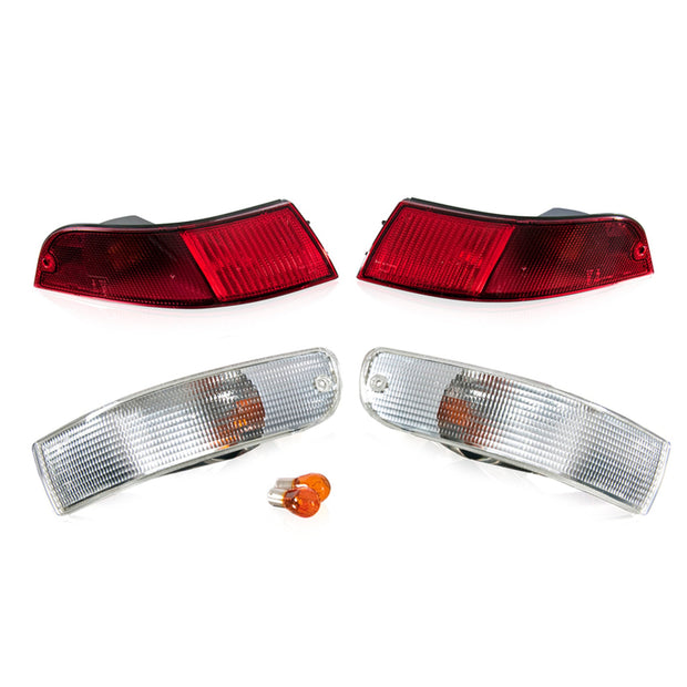 Blinkereinheit-Kit, vorne und hinten | Porsche 993 | OEM