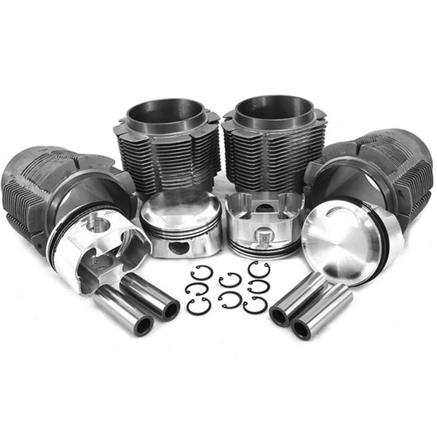 Biral Zylinder und JE Schmiedekolben Satz 86mm – Porsche 356A / 356B