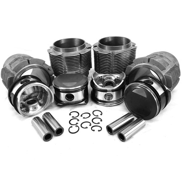 Big Bore Kolben und Biral Zylinder Satz 86mm – Porsche 356A / 356B