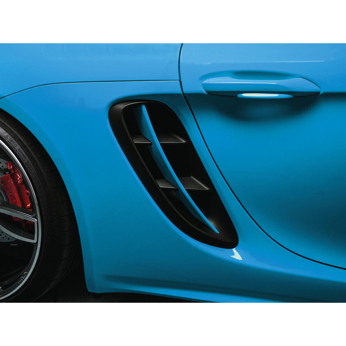 Seitliche Luftdüsenverkleidung TechArt – Porsche 718 Boxster / Cayman