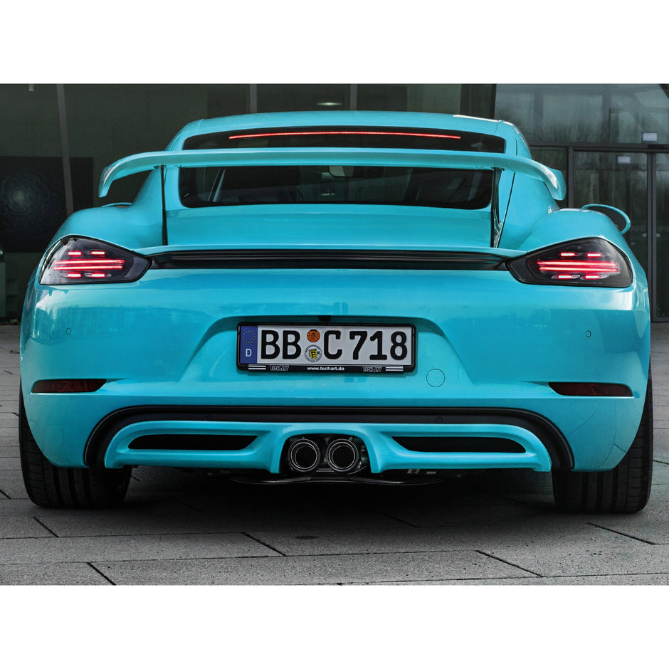 TechArt Diffuser Add-On for Rear Apron – Porsche 718 Boxster / Cayman