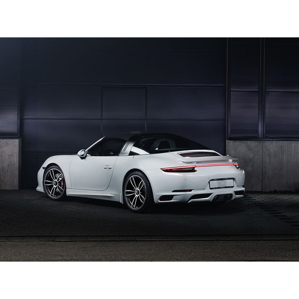 TechArt Heckdiffusor-Anbauteil. Porsche 991.2