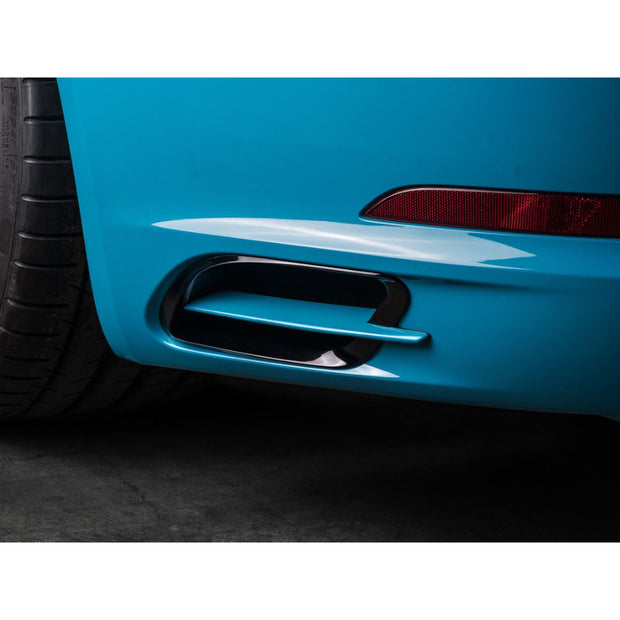 TechArt Louvers for the rear bumper. Porsche 991.2