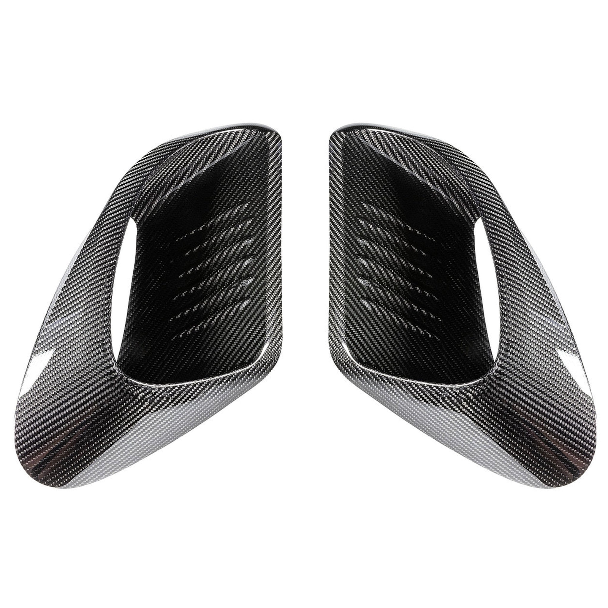 TechArt Carbon Rear Wing Air Intakes. Porsche 991 Turbo / GT3 RS