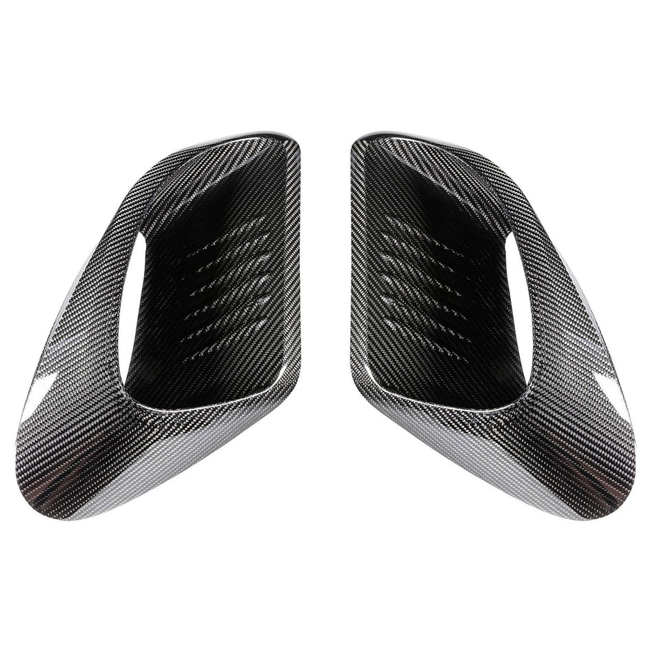 TechArt Carbon Rear Wing Air Intakes. Porsche 991 Turbo / GT3 RS