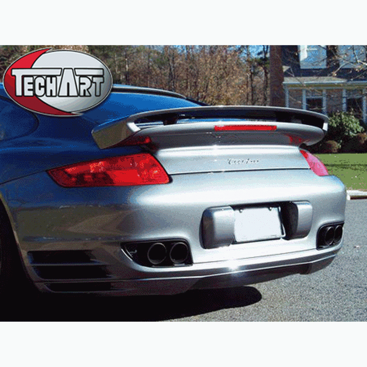 TechArt Rear Spoiler Type I. Porsche 997 Turbo