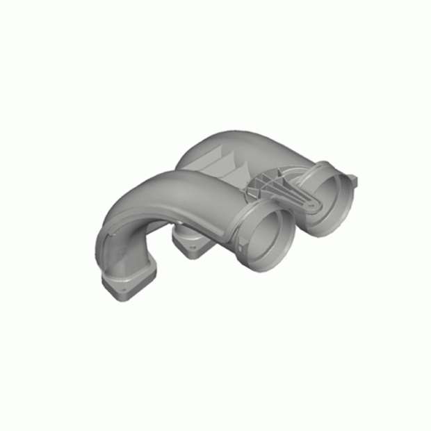 Ansaugluftverteiler – Porsche Originalteil – Porsche 718 Boxster / Cayman 2.5L