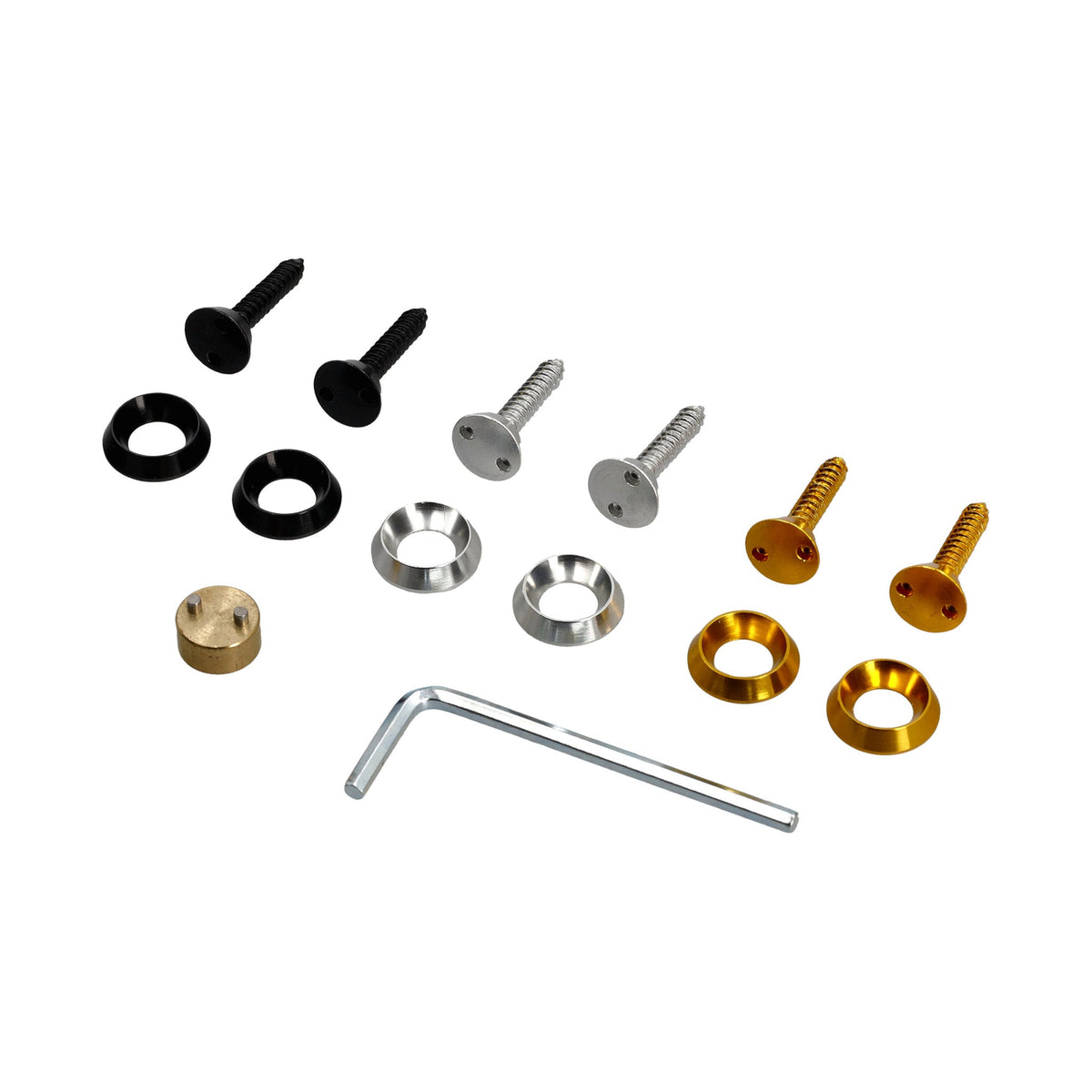 Richbrook Anti-Theft Number Plate Screws
