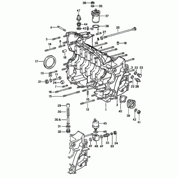Öltemperatursensor – Porsche 911 1965-68 / 356C