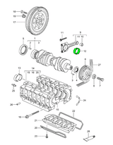 Pleuellagerschale | Porsche 996 / 997 / Boxster 986 / 987 / Cayman 987 | Porsche Originalteil – Bild 5