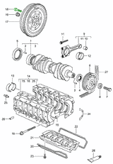 Flywheel bolts, set of 8 | Porsche Boxster 986 / 987 / Cayman 987 / 996 / 997 – image 5