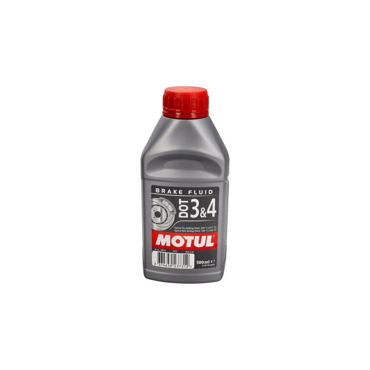 Bremsflüssigkeit DOT 3 & 4 synthetisch 500 ml | Motul