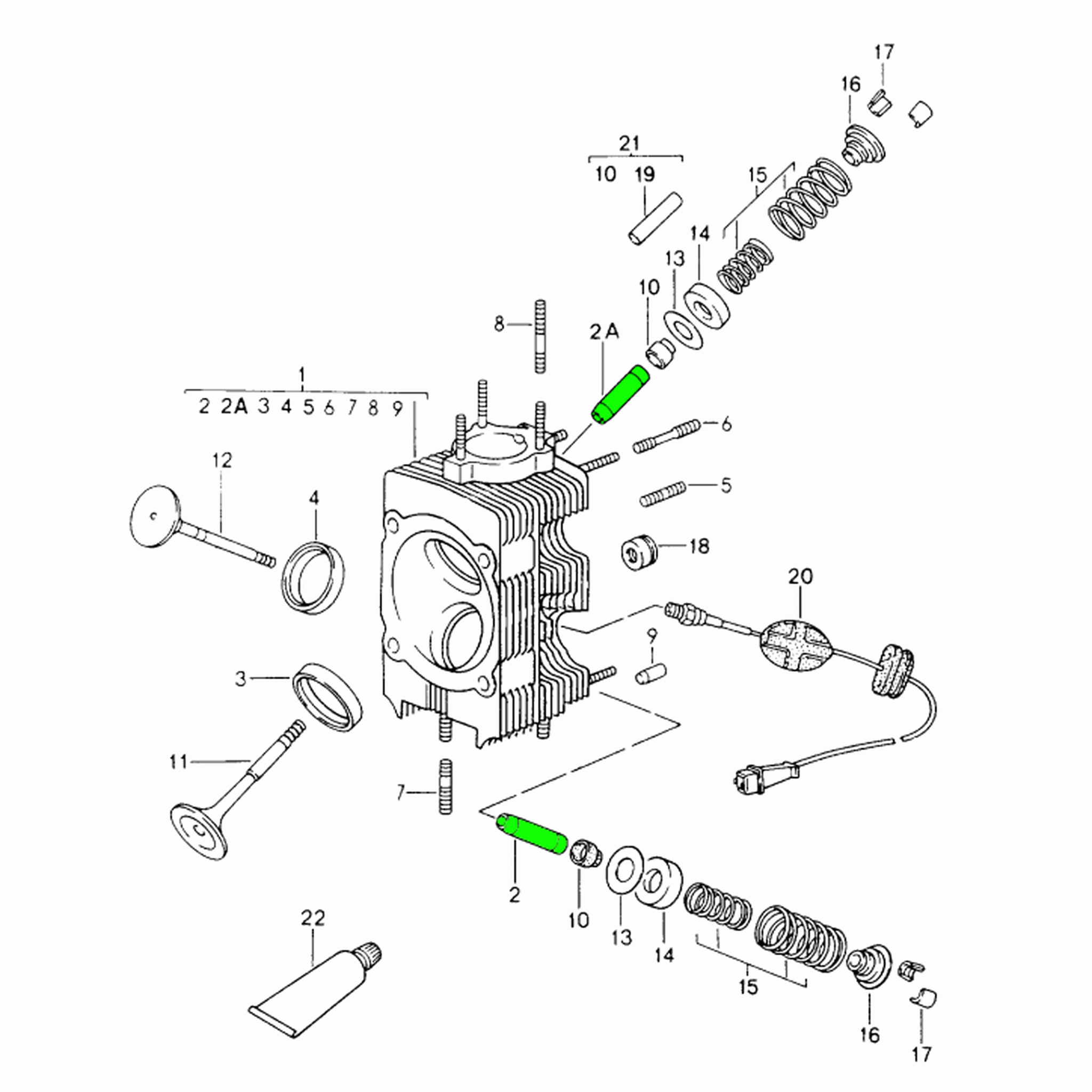 Ventilführung Standardgröße | Porsche 964 C2 / C4 1989 – 1994 | Porsche Original