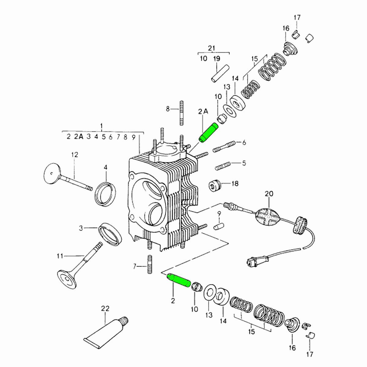 Ventilführung Standardgröße | Porsche 964 C2 / C4 1989 – 1994 | TRW