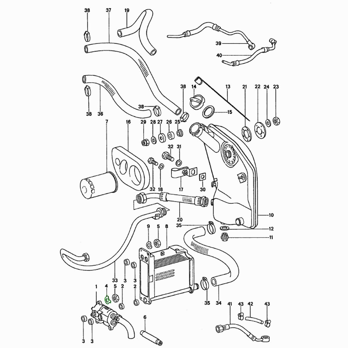 Unterlegscheibe für Ölpumpe | Porsche 911 / 914 – Porsche Original