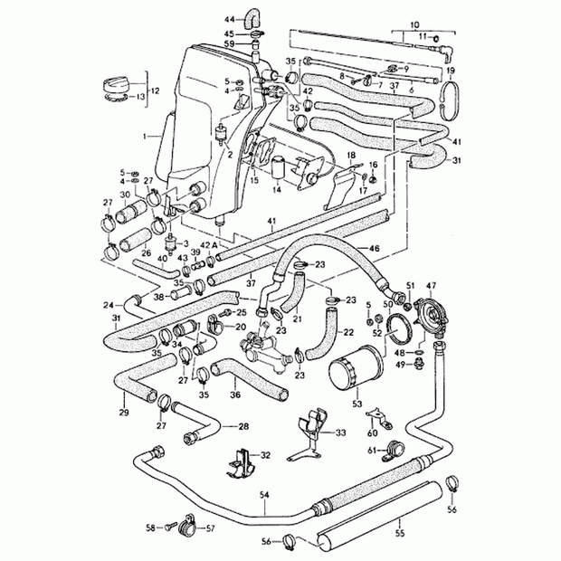 Oil Line Oil Filter to Engine | Porsche 964 1989 – 1994 | Porsche Original
