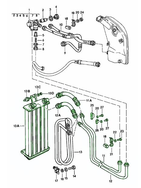 Ölkühler-Kit | Porsche 911 SC (ab 1980) / 3.2L (1984-89)