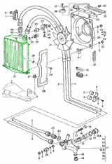 Oil Cooler, Front Wing | Porsche 964 / 993 1989–1997 | Genuine Porsche Part – image 4