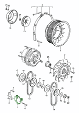 Alternator fan belt sensor | Porsche 964 / 993 – image 3