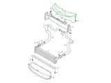Centre radiator upper air duct | Porsche 997 Turbo / GT2 / GT3 | Genuine Porsche Part – image 5