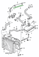 Coolant pipe heat shield | Porsche 924S / 944 | Genuine Porsche Part – image 2