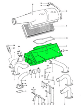 Air box housing lower part | Porsche 911 (1976–1977) / 911 SC (1978–1983) | Genuine Porsche Part – image 4