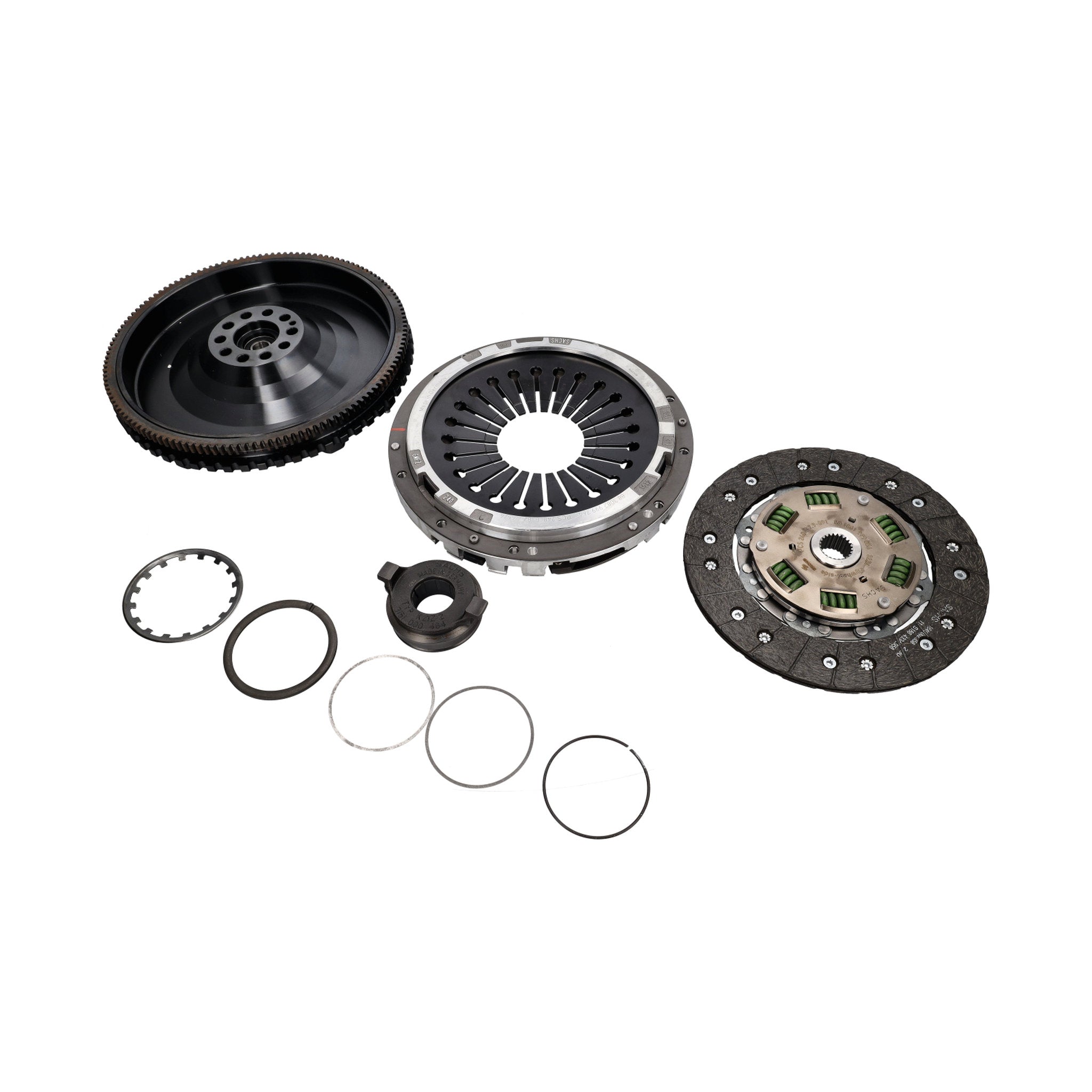 Lightweight Billet Aluminum Flywheel and Clutch Kit. Porsche 993 Turbo / 996 Turbo / 997 Turbo / GT3