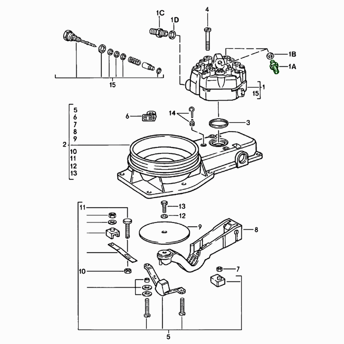 Schraubsockel für Kraftstoffverteiler | Porsche 911 SC (1981-83) – Porsche Original