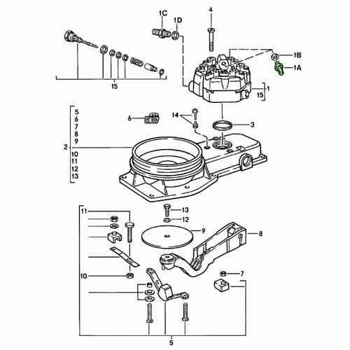 Schraubsockel für Kraftstoffverteiler | Porsche 911 SC (1981-83) – Porsche Original