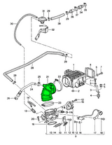 Air flow meter intake boot | Porsche 911 Carrera 3.2 (1984–1989) – image 3