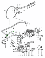 Air Hose / Pipe, Air Mass Meter 930.110.328.05 | Porsche 911 Carrera 3.2 (1984–1989) | Genuine Porsche Part – image 3