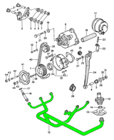 Air injection pipe | Porsche 911 Turbo (930) / 964 Turbo | Genuine Porsche Part – image 3