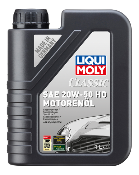 LIQUI MOLY Classic engine oil SAE 20W-50 HD 1L