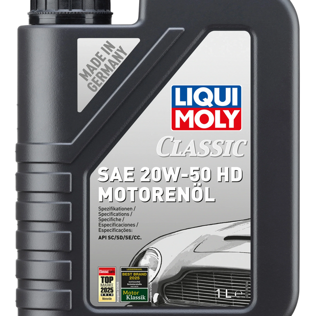 Liqui Moly Classic Motorenöl SAE 20W-50 HD 1L