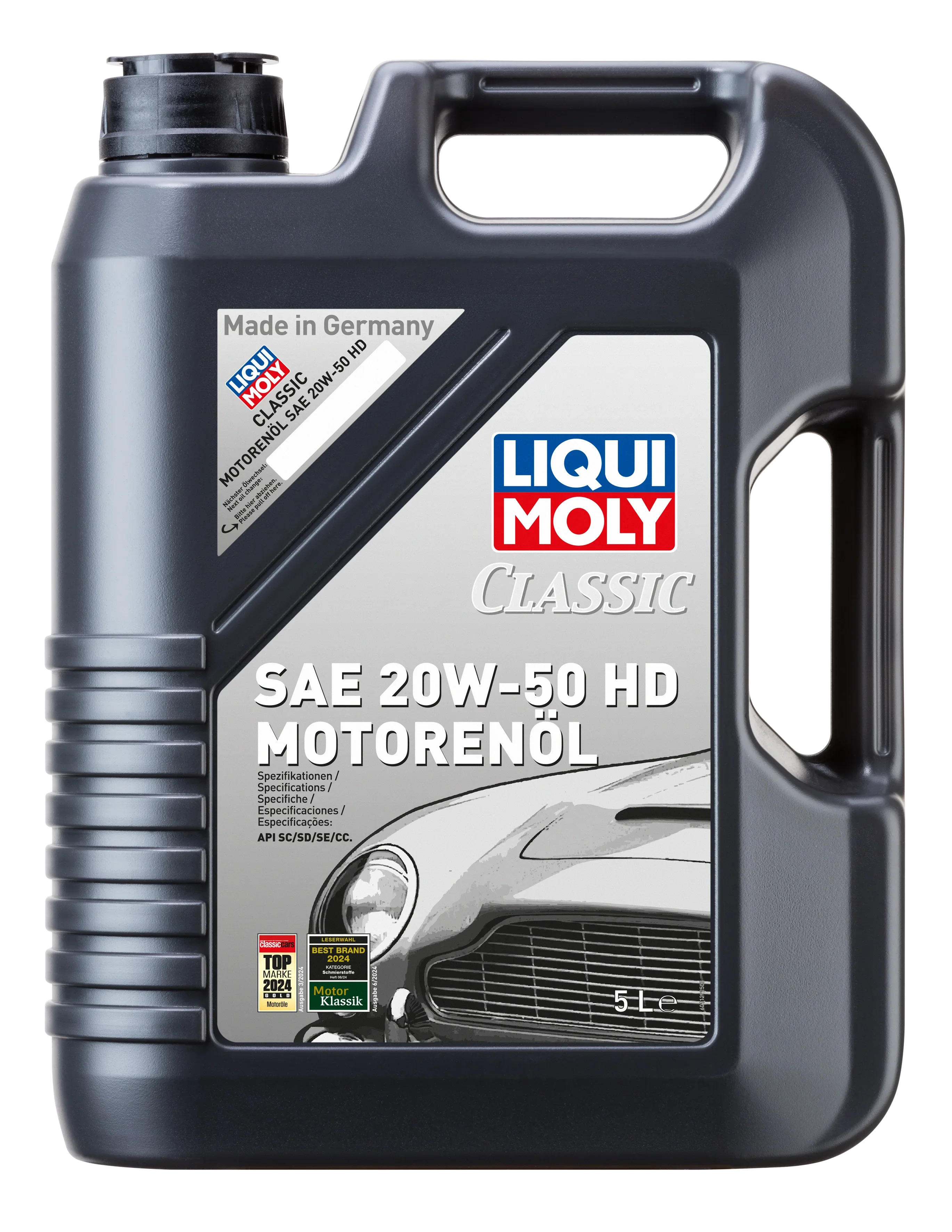 Liqui Moly Classic Motorenöl SAE 20W-50 HD 5L_1