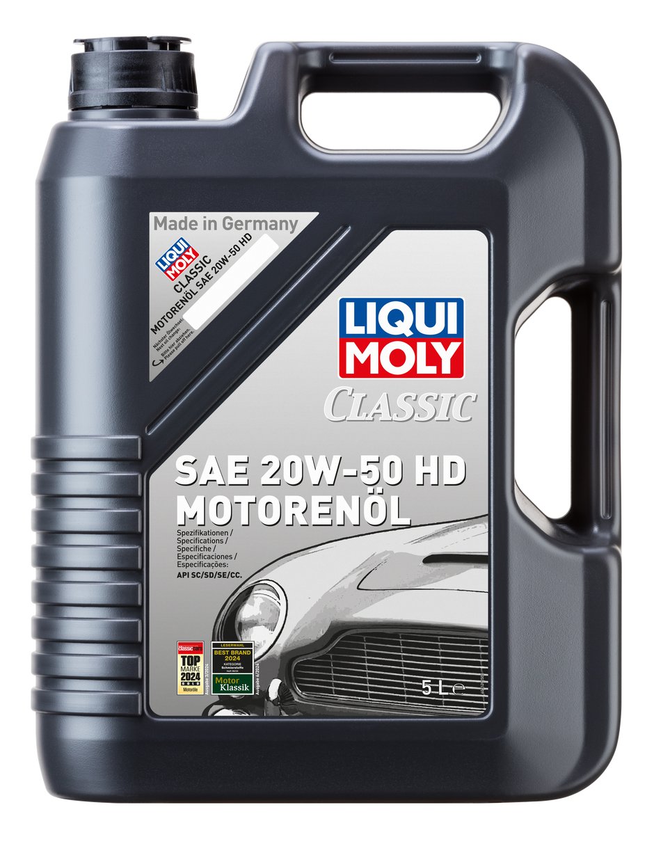 LIQUI MOLY Classic Motorenöl SAE 20W-50 HD 5L