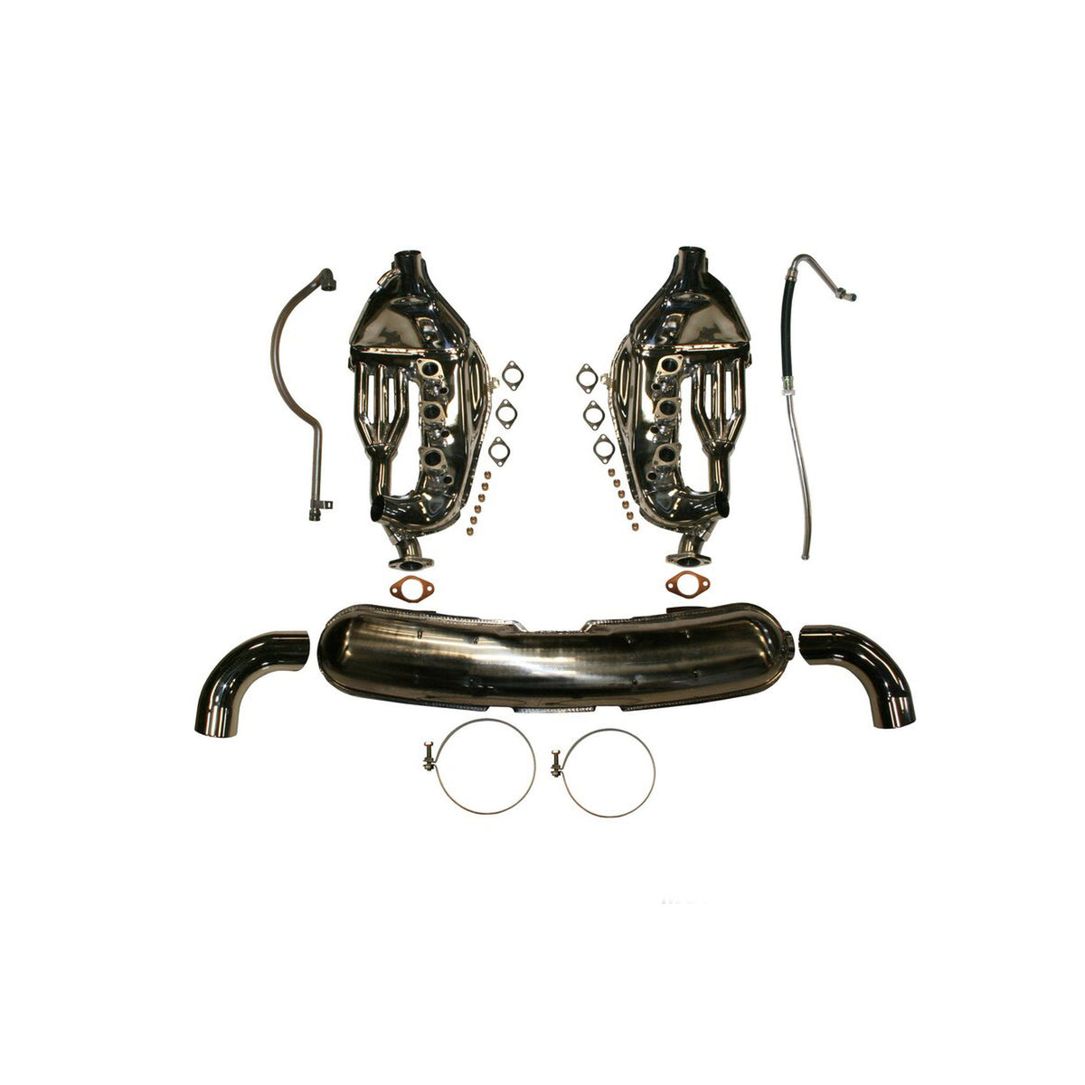 Exhaust Conversion Kit | Porsche 911 2.7L / 3.0L | Dansk Motorsport
