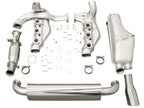 Auspuffanlage mit Einzel-Endrohr und Katalysator – Porsche 964 (1989–1994, nicht Turbo) TÜV