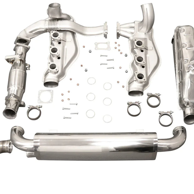 Sportauspuff Porsche 964 Einzelrohr Cup B